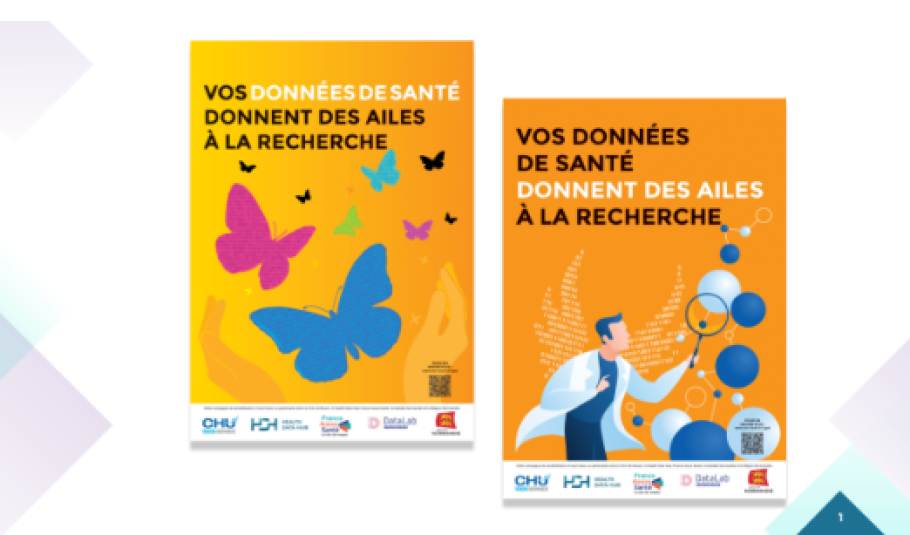 Des affiches dans les salles d’attente des établissements de soins pour